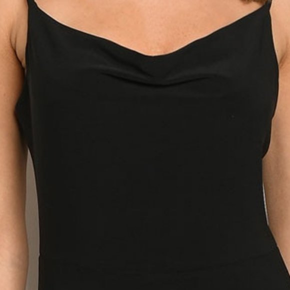 Little Black Dress Midi Slip Dress - Picture 4 of 7